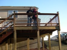 Custom deck builder in Chester County